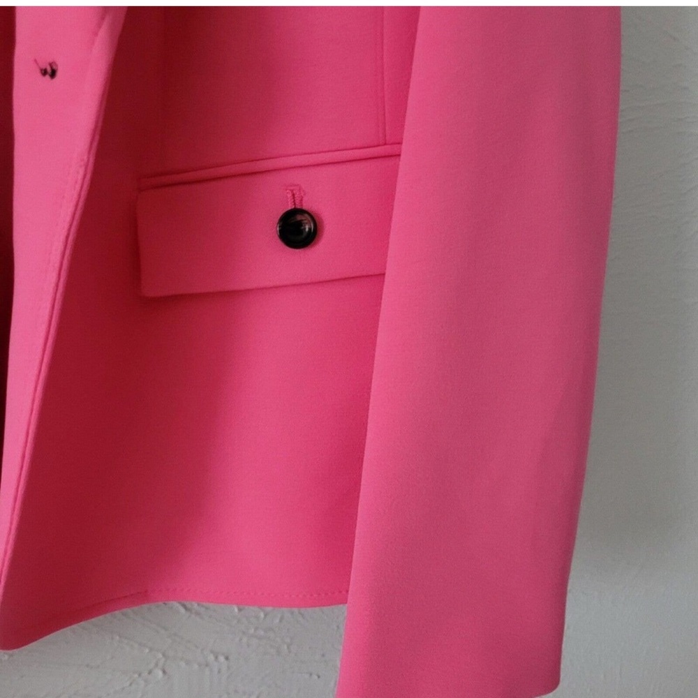 Black label by Evan Picone Pink Blazer Structured Suit Jacket - Picture 4 of 6